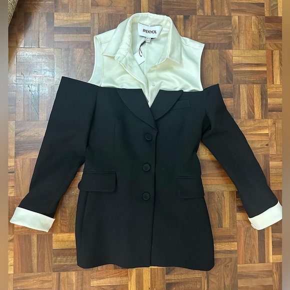 Ipekyol blazer dress designer limited edition bloggers fav same size 40/42 - Picture 10 of 10